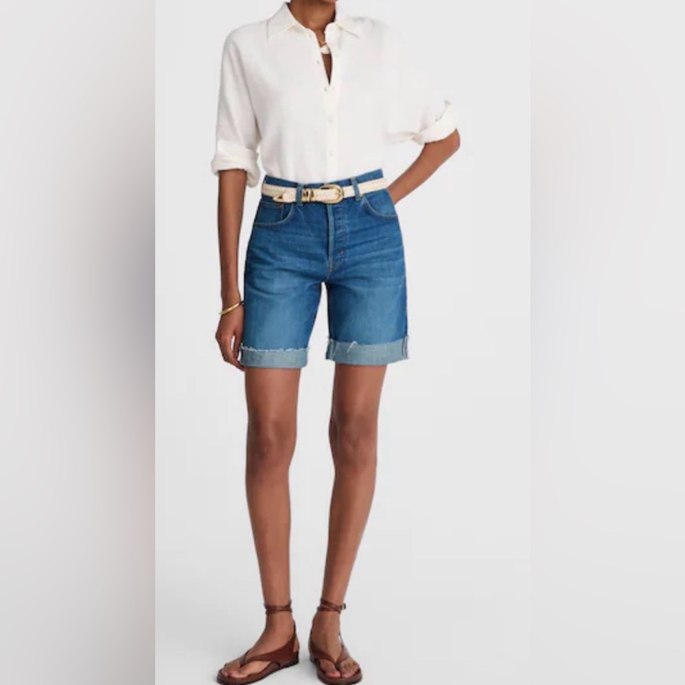 Madewell long baggy Bermuda Shorts 28